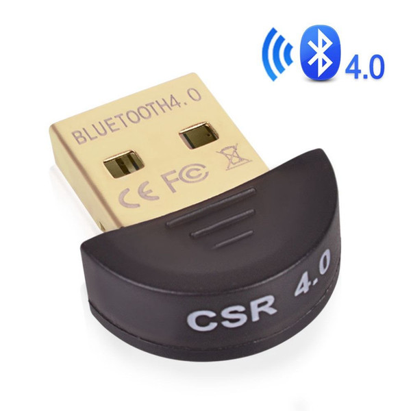 CSR4.0 USB Wireless Bluetooth Adapter Dual Mode Mini Bluetooth Computer Adapter Dongle For Computer PC Laptop XP Windows Vista