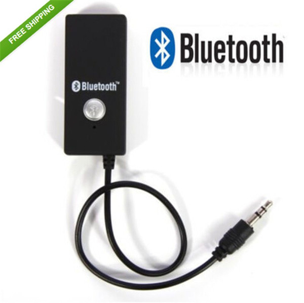 50pcs/lot*Wireless Bluetooth 3.0 Transmitter Stereo HiFi A2DP Stereo Audio Dongle Connector 3.5mm Receiver Audio Dongle Adapter