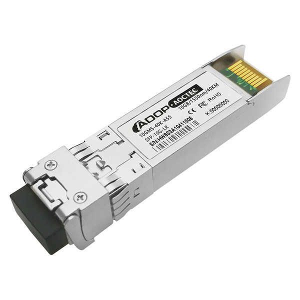 ADOP wholesale For Cisco Juniper Intel SFP-10G-ER40 Compatible 10GBASE-ER SFP+ 1310nm 40km DOM Transceiver Module Dorp Shipping