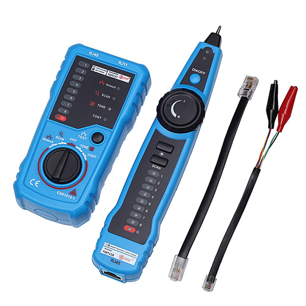 RJ11 RJ45 Cat5 Cat6 Telephone Wire Network Tracker Tracer Toner Ethernet LAN Cable Tester Detector Line Finder Gadgets