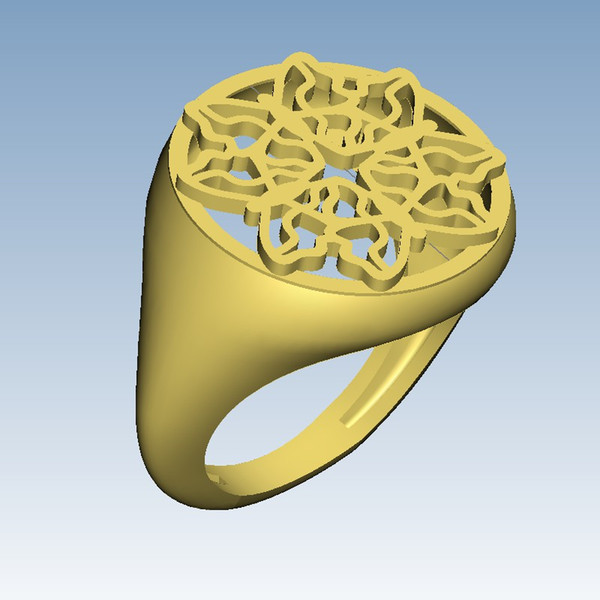 Butterfly Ring Custom order high quality high precision digital models 3D printing service Creative Jewelry ST449