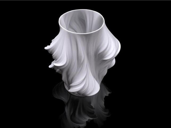 Julia vase Custom order high quality high precision digital models 3D printing service Home Decoration ST3515