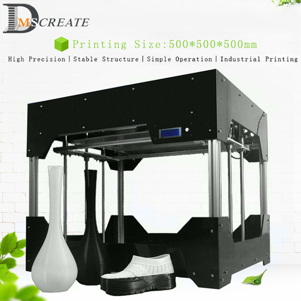 DMSCREATE DP7 500*500*500mm big printing size Auto leveling 3D Printer kit,24V power supply,Acrylic frame