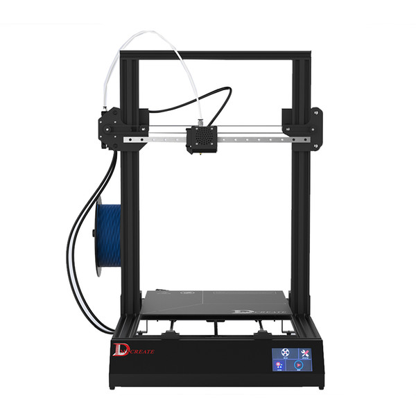 DMSCREATE Cheapest 3D Printer DIY kit 300*300*400mm Big Printing Size Full Metal Frame KIT Linear Guide High quality Printing Accurancy