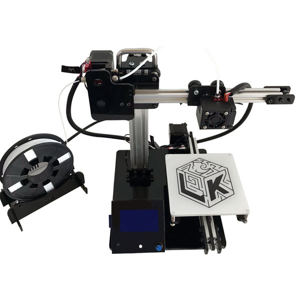 MINI LK DIY 3D Printer I3 Self-assemble 150*150*150mm Printing Size Mage CPU with Suspend Printing Function