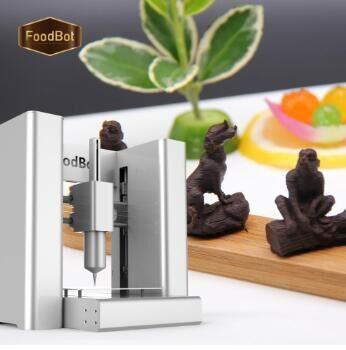 FoodBot Food 3D Chocolate Printer with App Support, for Bake Shop,Restaurants,Chefs,housewives. (60ml)