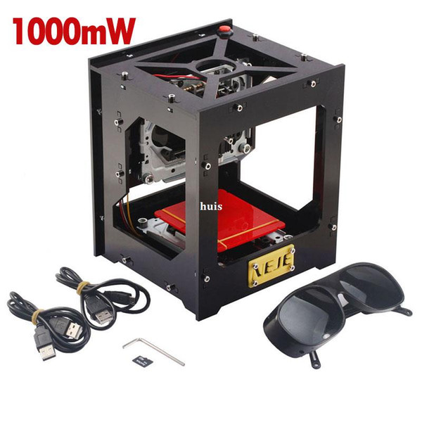 Freeshipping 1000mW DIY USB Laser Engraver Cutter Stamp Engraving Machine Laser Carving Machine Printer For Win7 / Win8 / XP / Win10