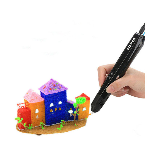 Sixth Generation 3D Pen 3Color 3D Drawing Pen With Free PLA/PCL Filament 3D Printing Pens For Kids Birthday Gift Doodle Pens