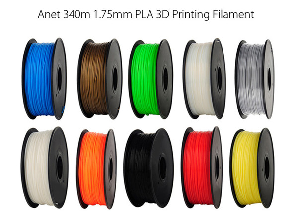 Anet 340m 1.75mm PLA 3D Printing Filament Material for DIY Project Biodegradable Material For 3D printing