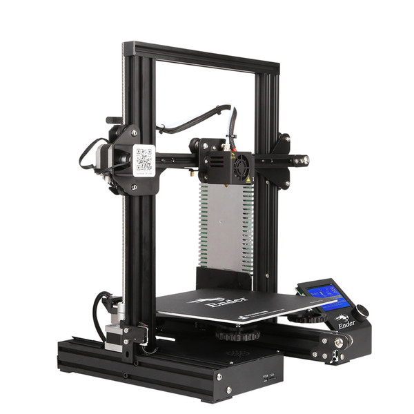 Creality3D Ender - 3 V-slot Prusa I3 DIY 3D Printer Kit 220 x 220 x 250mm with MK10 Extruder 1.75mm 0.4mm Nozzle