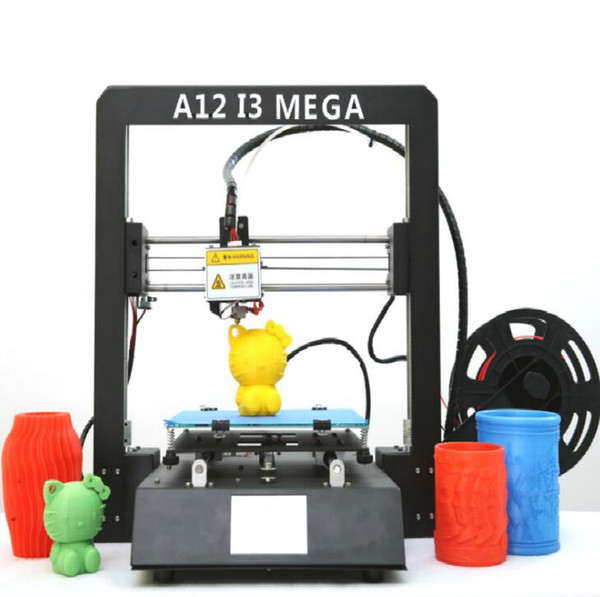 New upgraded desktop level 3D printer i3 A12 metal frame high precision large size machine