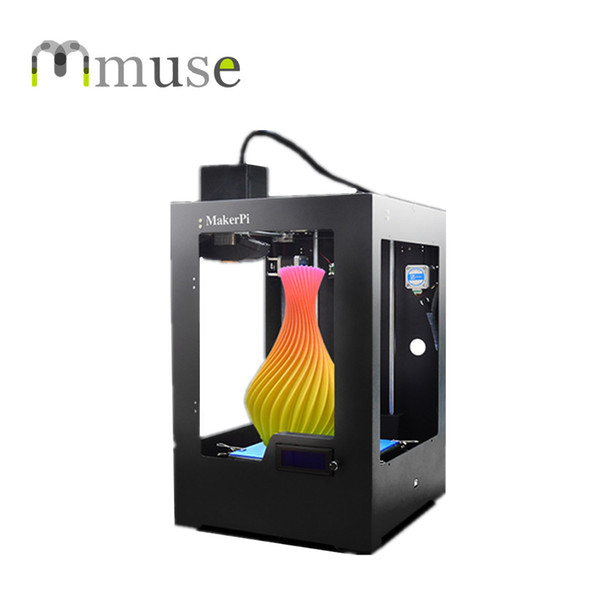 China Manufacturer Multi Color 1.75mm PLA ABS FDM 3D Printing Machine With Single Extruder Hotbed