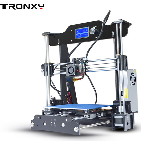 2017 Newest firmware, 12864 Big screen, Tronxy 3D printer Tronxy X8 220 x 220 x 200mm DIY 3D Printer