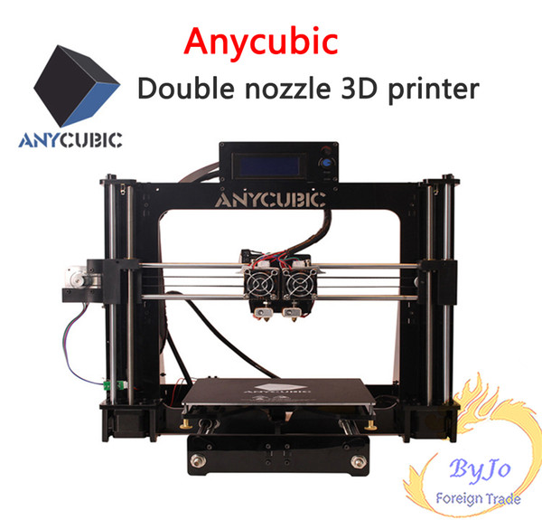 Anycubic 3d printers Chinese English interface DIY learning suite reference prusa i3 double nozzle Double color printing 3D printer