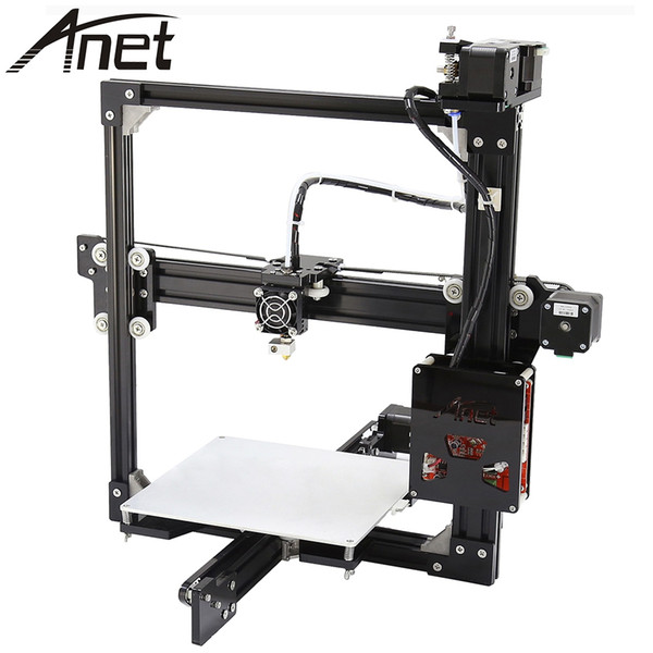 Anet A2 3D Printing DIY Aluminum Metal 3D Three-Dimensional Nozzle TF Card Off-Line Printing LCD Display Intelligent 3D Printers VB