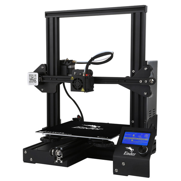 Creality3D Ender - 3 V-slot Prusa I3 DIY 3D Printer Kit 220 x 220 x 250mm with MK10 Extruder 1.75mm 0.4mm Nozzle 0.1mm Engraving Accuracy VB