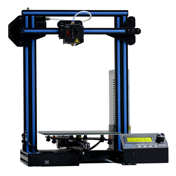 Geeetech A10 Quickly Assembly 3D Printer 220 x 220 x 260mm desktop large building volume high accuracy prusa diy 3d printer