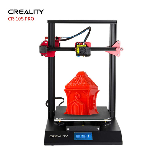 Creality 3D Printer Upgraded CR-10S Pro with Auto-Level, Capricorn PTFE and Bondtech Extruder Dual Gears, Printing Size 310mmx320mmx400mm