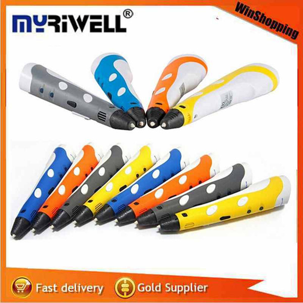 Myriwell Brand 3D Pen Add Free 100M 20Color ABS Children 3D Printing Pen 1st Geeration High Quality Magic Drawing Pen For Kids