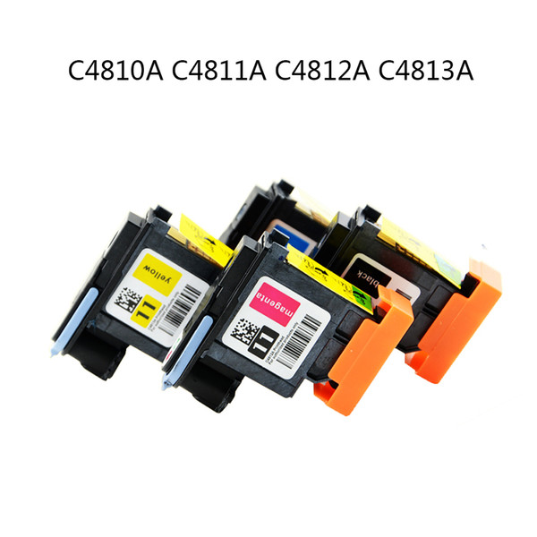 4pcs/set C4810A C4811A C4812A C4813A Print head Printhead for HP 11 70 100 110 111 120 500 510 500PS 800 815 820