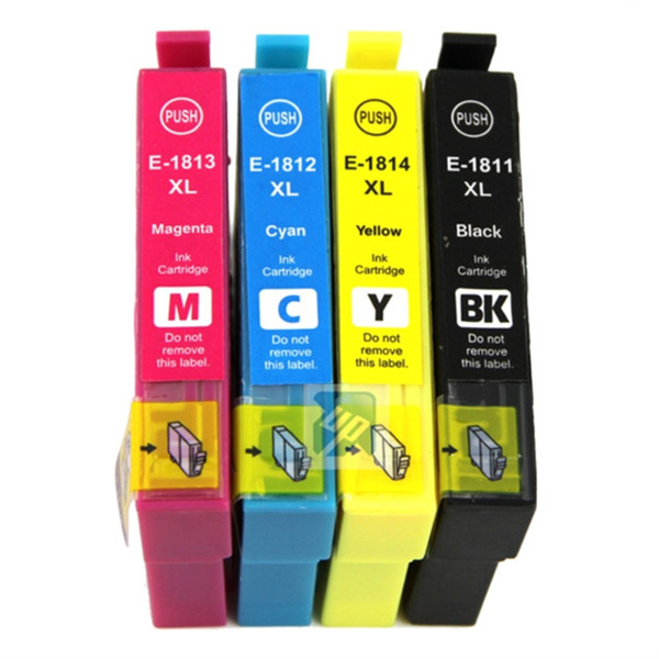 YOTAT Compatible ink cartridge for epson T1811 T1812 T1813 T1814 for epson xp-212 XP-215 XP-312 XP-315 XP-412 XP-415