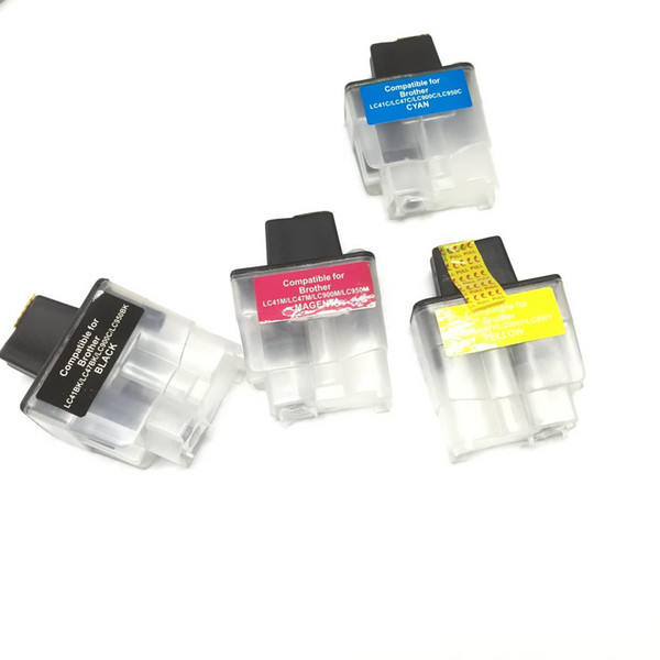 YOTAT Empty Refillable ink cartridge for Brother LC09 LC41 LC47 LC900 LC950 for Brother FAX-1835C 1840C 1940CN 2440C DCP-110C 310CN