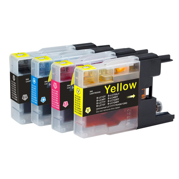 YOTAT Compatible For Brother LC12 LC40 LC71 LC73 LC75 LC400 LC1220 LC1240 ink cartridge for Brother MFC-J5910CDW/J6710CDW6910CDW