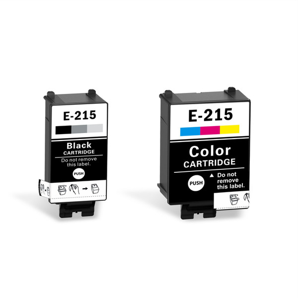 YOTAT 2pcs Compatible for Epson T215 T216 ink cartridge for Epson WorkForce WF-100