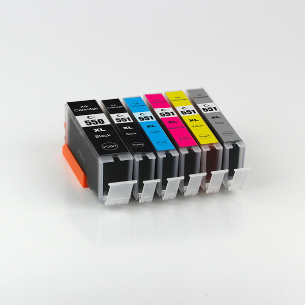 YOTAT compatible ink Cartridge for PGI-550 CLI-551 with canon PIXMA MG6350/7150/7550/IP8750