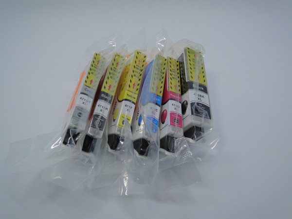 YOTAT 6 colors compatible inkjet cartridge For Canon PGI-470 CLI-471 for use with PIXMA MG7740 PIXMA TS8040/TS9040