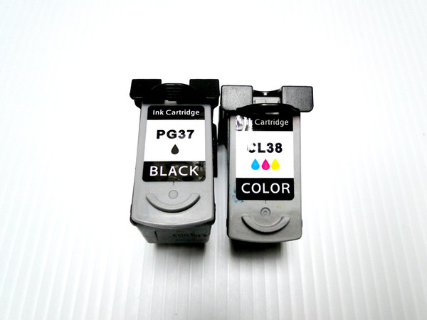 YOTAT Remanufactured Ink Cartridge for PG-37 CL-38 Canon pixma IP260 IP1900 IP1800 IP2500 MX300 MX310 mini260 printer total 1sets 2p