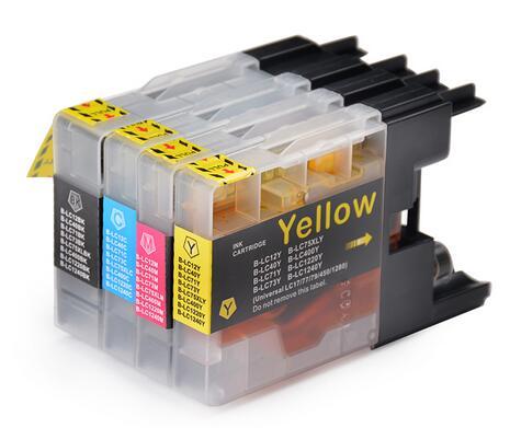 YOTAT Compatible Ink Cartridge For LC12 LC40 LC71 LC73 LC75 LC400 LC1220 LC1240 For Brother Printer MFC-J6910CDW J6710CDW J840N