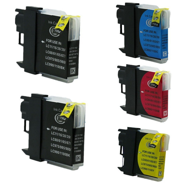 Y0TAT Compatible Ink Cartridge for Brother LC11 LC16 LC38 LC61 LC65 LC67 LC980 LC990 LC1100