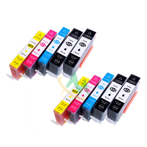 10 x ink cartridge compatible for HP655 655XL Deskjet 3525 4615 4625 5525 6520 6525 printer