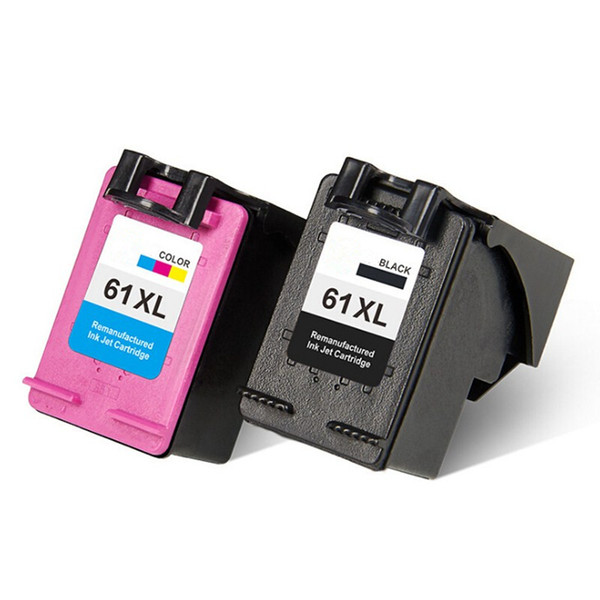 Large Capcity Black Colorful 61XL Refillable Ink Cartridge for HP Deskjet 1000 1050 2000 2050 3000 Printer