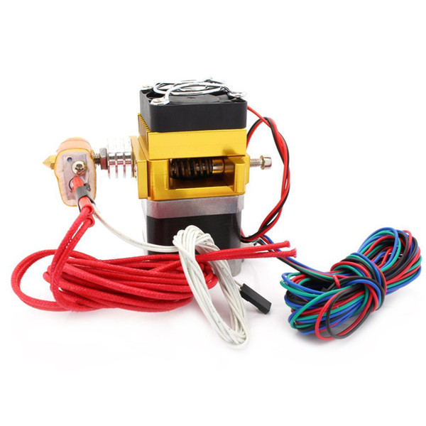 Freeshipping HOT-1.75/0.4mm Nozzle Print Head MK9 Extruder Hotend with NTC 100k Thermistor and 700mm PTFE Tube for Reprap Prusa i3 3D Print