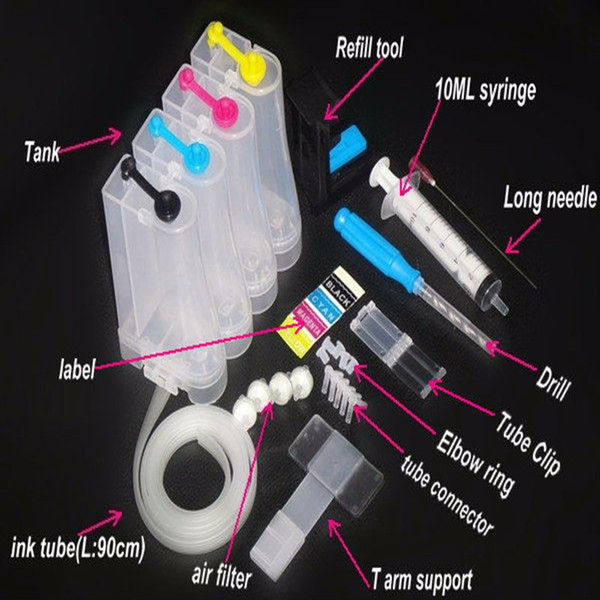 Ciss Ink Tank For 304 304XL Ink Cartridge For DESKJET 2620 2630 3720 3730 ENVY 5020 5030 5032 5055 Ciss IP304