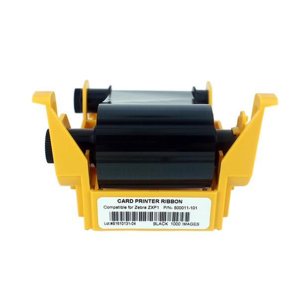 New Ribbon For Zebra ZXP 1 800011-101 Print Capacity 1000 sheets good quality