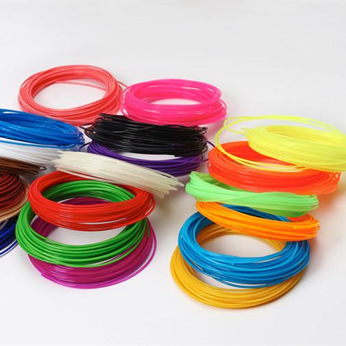 Wholesale pla 3d printer filament 1.75mm ABS 5m 10m cable universal print pen free shipping