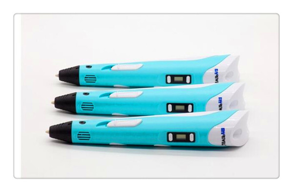 Hot christmas Birthday childen's daygift Creative 3D Pen DIY 3D Printer Pen Drawing Pen Printing Best for Kids Gift with ABS Filament 1.75mm