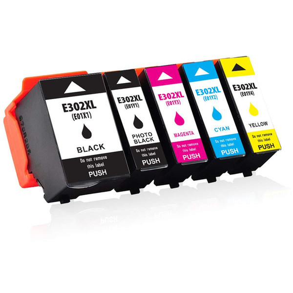 5 pcs 302xl T302 T302XL Ink Cartridge 5 Pack ink for Expression XP-6000 T3021 T3022 T3023 T3034