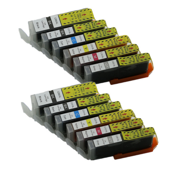 12PK PGI-250 CLI-251 Compatible Ink Cartridges For Canon PIXMA MG5420 MG5422 MX722 MX922 MG5520 MG6420 IP7220 Inkjet Printer