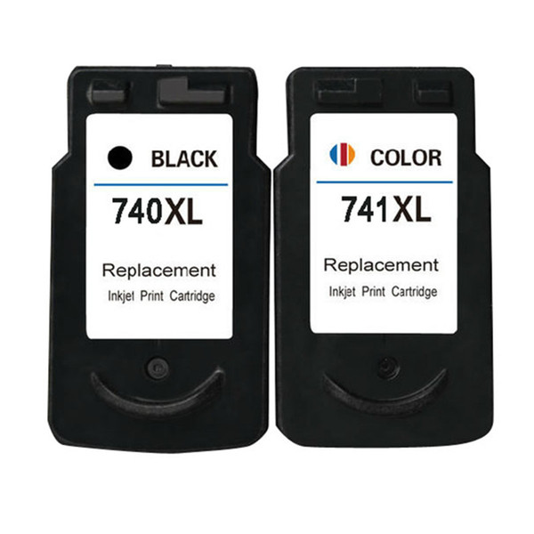 2PK Ink Cartridges PG740 740 CL741 741 Replacement For Canon Pixma MG2170 MG3170 MX377 MX437 MX517 MG4170 MG4270 MG2270 MG3270