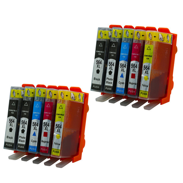 10x Ink Cartridges Compatible For HP 564 564XL Photosmart C5388 C6375 B8550 C6324 D5400 D7560 C5390 C5393 C6340 C6380 Printer