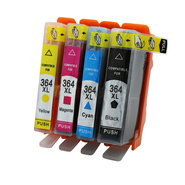 4PK Ink Cartridge Replacement For hp364 364 XL Deskjet 3070A 3520 3522 3524 Officejet 4620 B109a B109d B109n Printer Inkjet