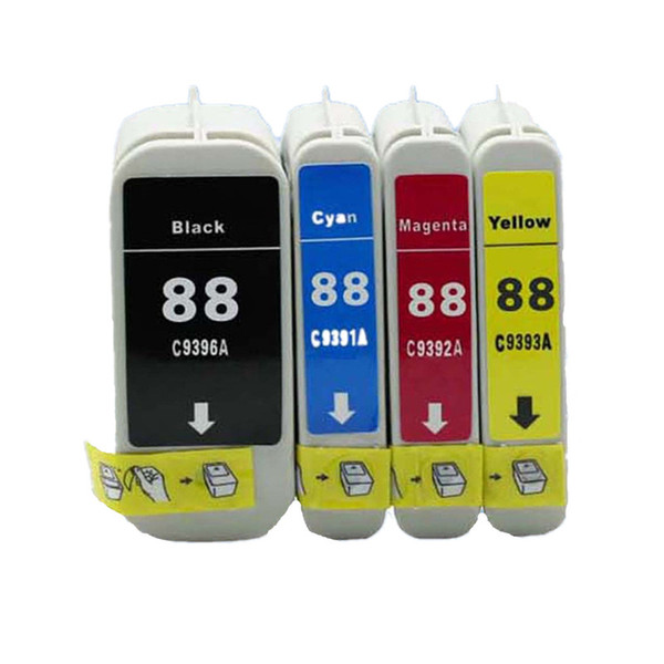 4PK Ink Cartridges Replacement For HP88 88 88xl Inkjet Officejet Pro K550 K550dtn K550dtwn K5400dn K8600 L7580 Fullfill Ink