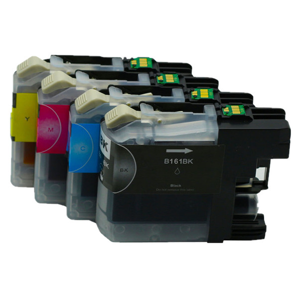 4PK LC161 161 Ink Cartridges Replacement For Brother DCP-J152W DCP-J552DW DCP-J752DW MFC-J245 MFC-470DW MFC-650DW Printer Inkjet