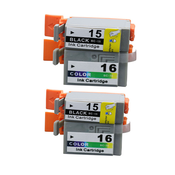 4PK BCI 15 BCI 16 Inkjet Cartridge BCI-15/16 Replacement for Canon Cartridges i70 i80 SELPHY DS700 DS810 PIXMA iP90 mini220