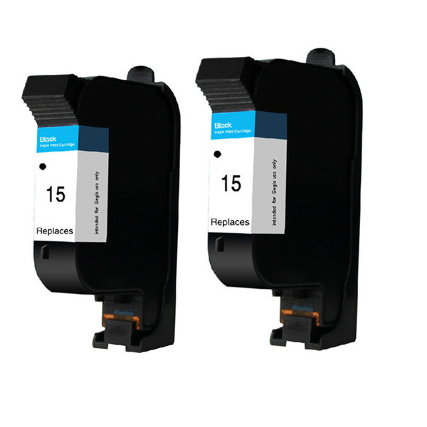 2PK Ink Cartridges Remanufactured For HP 15 C6615D Deskjet 810c 812c 816c 817c 825c 840c 845c 916c 920c 940c Printer Inkjet