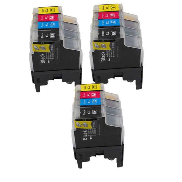 12x Ink Cartridge LC400 LC1280 LC1240 Compatible For Brother MFC-J960DWN-B MFC-J960DWNW DCP-J725DW DCP-J925DW DCP-J940N-B DCP-540N DCP-J740N